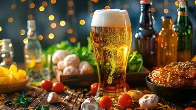 国产啤酒制作视频素材库