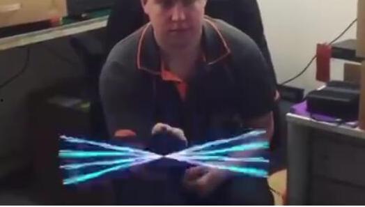 中国产led电风扇视频